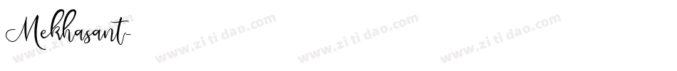 Mekhasant字体转换