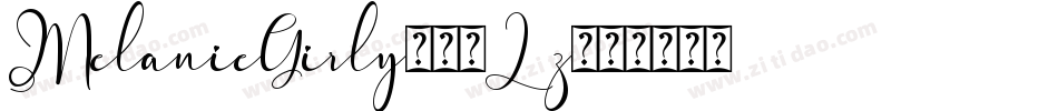 MelanieGirly-51Zz字体转换