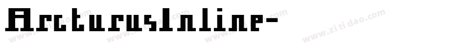 ArcturusInline字体转换