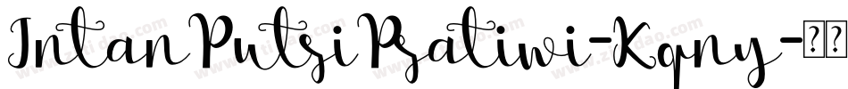 IntanPutriPratiwi-Kqny字体转换