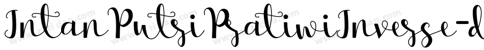 IntanPutriPratiwiInverse-dBEV字体转换