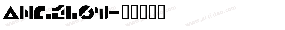 angelow字体转换