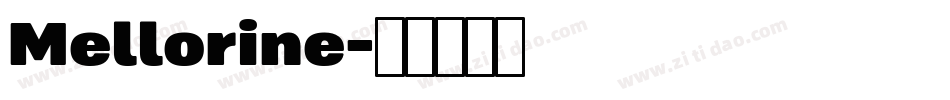 Mellorine字体转换