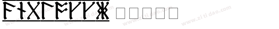 AngloSSK字体转换