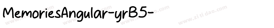 MemoriesAngular-yrB5字体转换