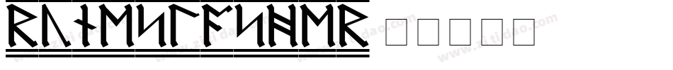 runeslasher字体转换