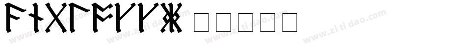 AngloSSK字体转换