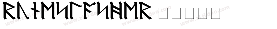 runeslasher字体转换