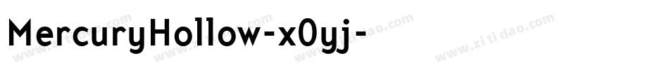 MercuryHollow-x0yj字体转换