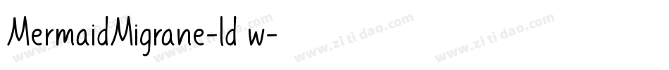 MermaidMigrane-ld1w字体转换