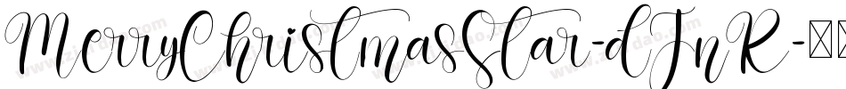 MerryChristmasStar-dJnR字体转换 MerryChristmasStar-dJnR字体转换