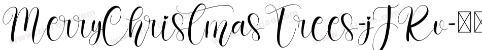MerryChristmasTrees-jJRv字体转换