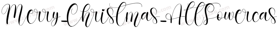 Merry_Christmas_AltLowercaseInitial-Regular字体转换