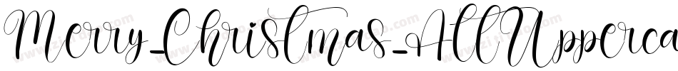 Merry_Christmas_AltUppercase-Regular字体转换