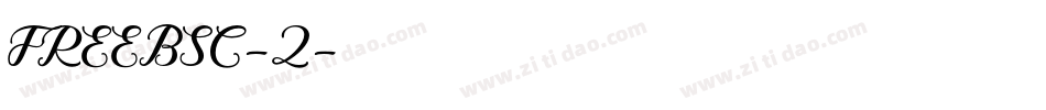 FREEBSC-2字体转换
