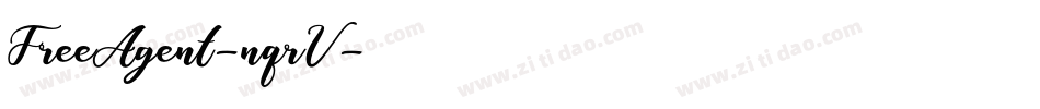 FreeAgent-nqrV字体转换