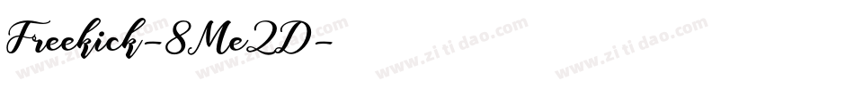 Freekick-8Me2D字体转换