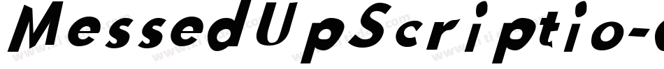 MessedUpScriptio-dBKZ字体转换