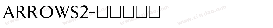 ARROWS2字体转换