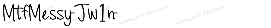 MtfMessy-Jw1n字体转换