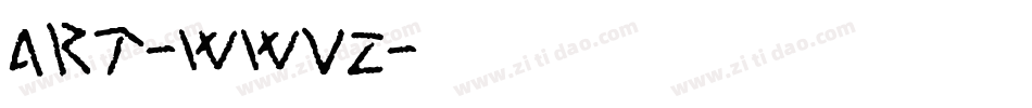 Art-WWvz字体转换