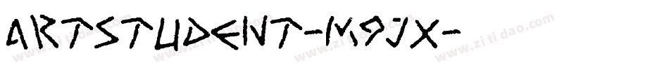 ArtStudent-M9jx字体转换
