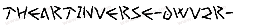 TheArtInverse-0Wv2r字体转换