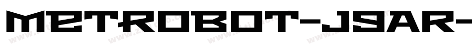 Metrobot-j9AR字体转换