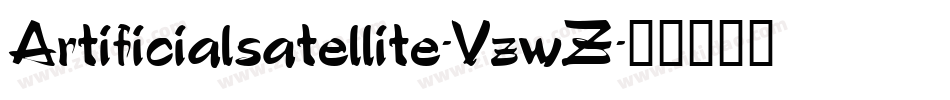 Artificialsatellite-VzwZ字体转换