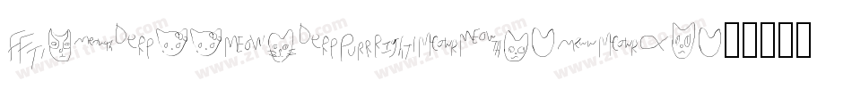 MewTooCatdings-3nZ8字体转换