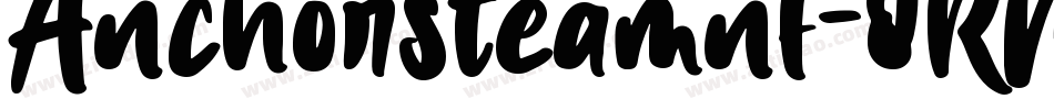 Anchorsteamnf-8RMg字体转换