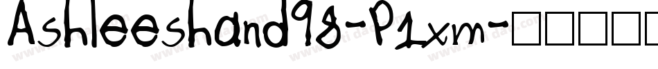 Ashleeshand98-P1xm字体转换