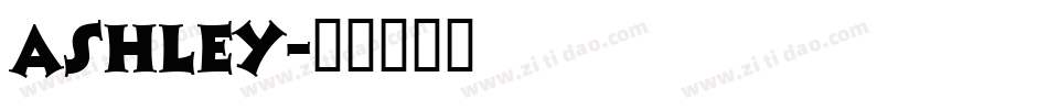 Ashley字体转换