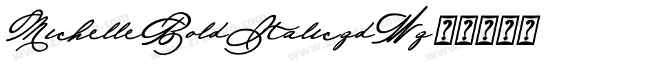 MichelleBoldItalic-qdWq字体转换