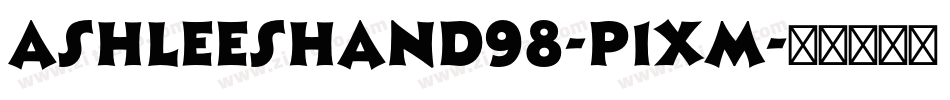 Ashleeshand98-P1xm字体转换