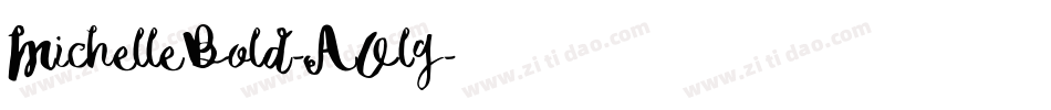 MichelleBold-AOlg字体转换