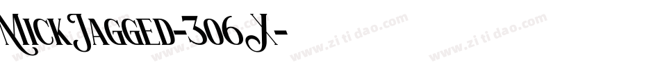 MickJagged-3o6X字体转换