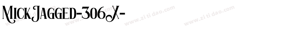 MickJagged-3o6X字体转换