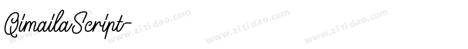 QimailaScript字体转换