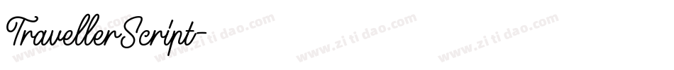 TravellerScript字体转换