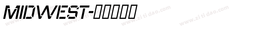 Midwest字体转换