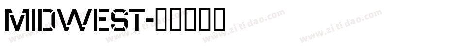 Midwest字体转换