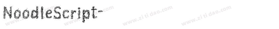 NoodleScript字体转换