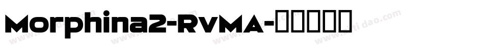 Morphina2-RvMA字体转换