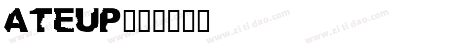 ateup字体转换