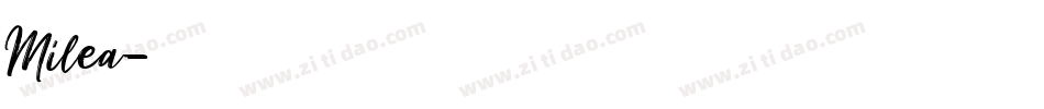 Milea字体转换