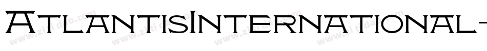 AtlantisInternational-jen0字体转换