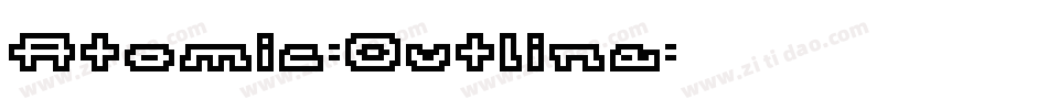 Atomic-Outline字体转换