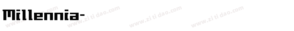 Millennia字体转换