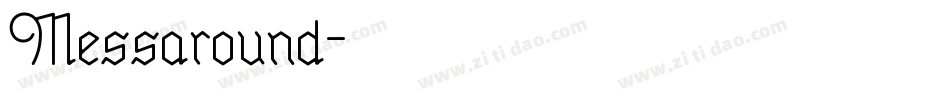 Messaround字体转换